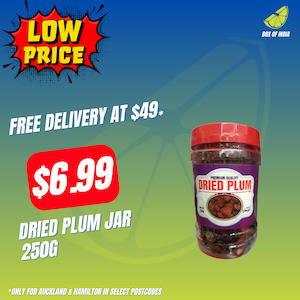 Dried Plum Jar 250g