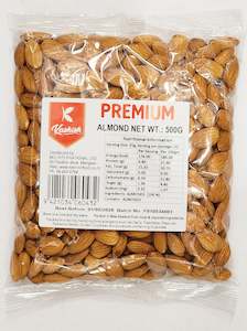 Kashish Almonds 500g ( Only two allowed per person)