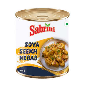 Soya: Sabrini Soya Seekh Kebab Canned in Brine 850g