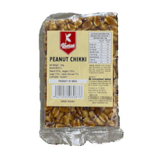 Kashish Foods Collection: Kashish Peanut Chikki 100g