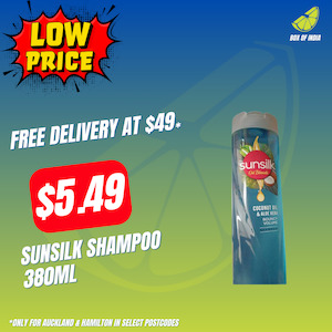Hair Care: Sunsilk Shampoo 380ml