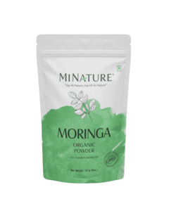 Organic Moringa Powder 226g - USDA Certified Minature