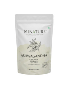 Organic Ashwagandha Powder 227g - USDA Certified