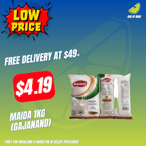 Sooji Besan Other Flours 1: Maida 1Kg (Gajanand)