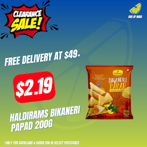 Papad Belna Papadam 1: Haldirams Bikaneri Papad 200g