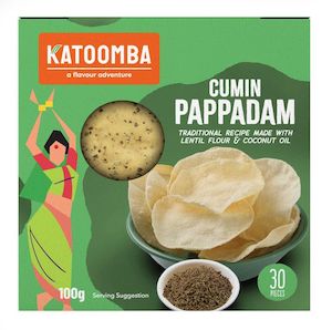 Katoomba Cumin Pappadam 100g