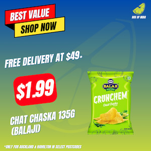 Chips Snacks Kurkure: Chat Chaska 135g (Balaji)