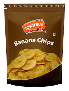 Chips Snacks Kurkure: Town Bus Banana Chips 170g