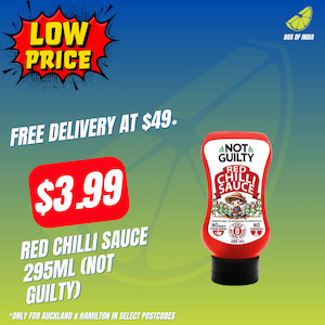 Red Chilli Sauce 295ml (Not Guilty)