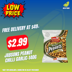 Jabsons Snacks: Jabsons Peanut Chilli Garlic-140g