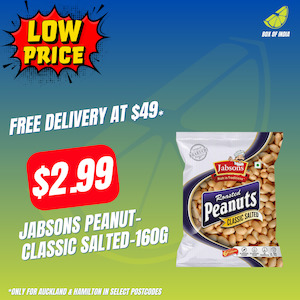Jabsons Snacks: Jabsons Peanut- Classic salted-160g