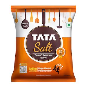 Jaley Pe Namak Chhidakna Salt: Tata Salt 1Kg