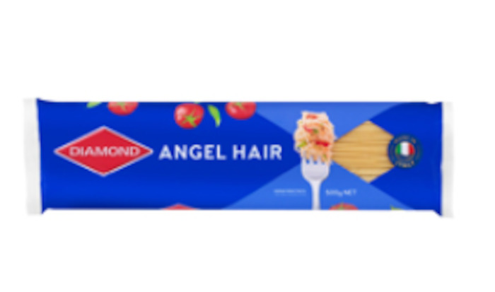 Noodles Vermicelli: Diamond Pasta Angel Hair 500g