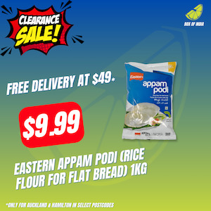 Eastern Appam Podi (Rice Flour for Flat Bread) 1kg