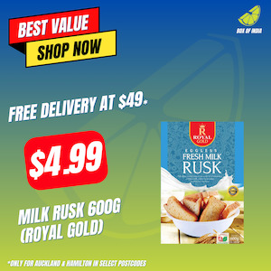 Rusk: Milk Rusk 600g (Royal Gold)