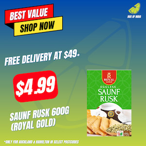 Rusk: Saunf Rusk 600g (Royal Gold)