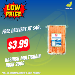 Rusk: Kashish Multigrain Rusk 200g