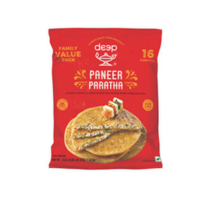 Frozen Family Pack Paneer Paratha 1.470Kg - 16 Paratha (Deep) (Only 1 per customer allowed)