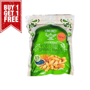 Frozen Cocktail Vege Spring Roll 315g - 35 Spring Rolls (Deep)