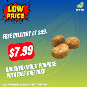 Fresh Veggies 1: Brushed/Multi Purpose Potatoes Bag 10kg