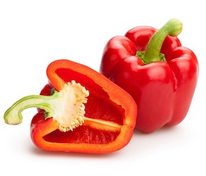 2 pcs Capsicum Red (Product of New Zealand)