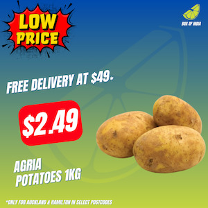 Potatoes Agria 1kg Bag