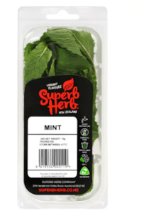 Fresh Herbs 1: Herbs Cut Mint S/H Pp 40g