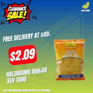 Clearance Corner: Haldirams Bhujia Sev 150g