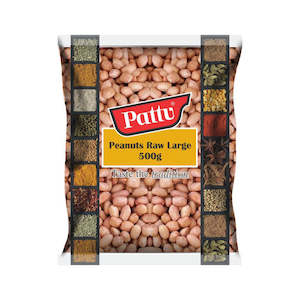 Pattu Peanuts Raw Large 500g