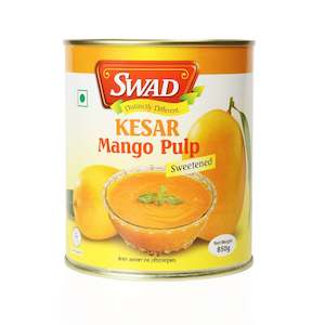 Swad Kesar Mango Pulp 850g (Sweetened)