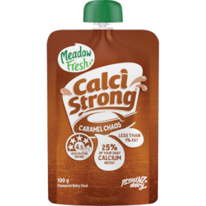 Milky Delight: Meadow Fresh Dairy Food Caramel Chaos 100g