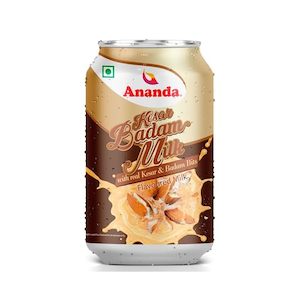 Milky Delight: Ananda Kesar Badam Milk 180ml Pack of 6