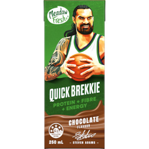 Milky Delight: Meadow Fresh UHT Milk Quick Brekkie Chocolate 250ml