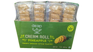 Cream Rolls: Deep Cream Roll Pineapple 200g