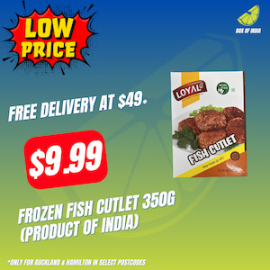 Frozen Fish Cutlet 350g (Product of India)