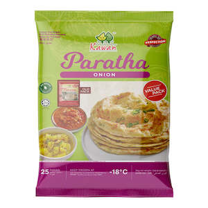 Frozen Onion Paratha Value Pack 25pc (Kawan)