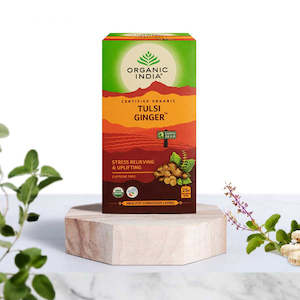 Herbal And Organic Tea: Oi Tulsi Tea Lemon Ginger 25Tbt
