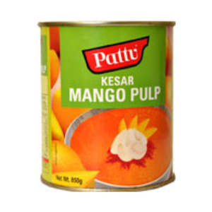 Tamarind Pulp: Pattu Mango Pulp Kesar 850g