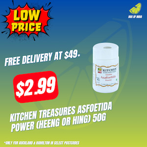 Asfoetida Powder (Heeng or Hing) 50g (Kitchen Treasures)