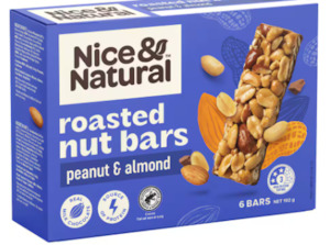 Nice Nut Bar Peanut Almond 6S