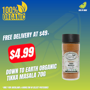 Organic: Organic Tikka Masala 70g (Down To Earth)