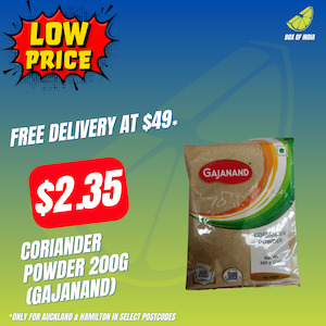 Gajanand Brand Collection: Coriander Powder 200g (Gajanand)