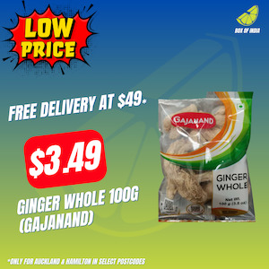 Ginger Whole 100g (Gajanand)