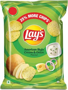 Lays American Style Cream & Onion 50g