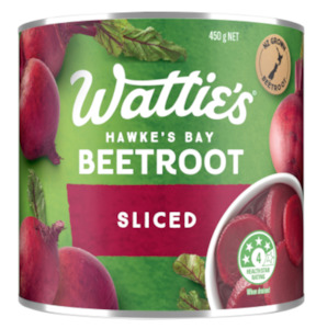 Canned Food: Watties Beetroot Sliced In Brine 450g
