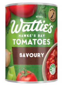 Canned Food: Watties Tomatoes Savoury 400g