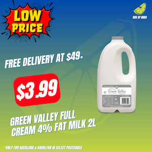 On Specials: Green Valley Full Cream 4% Fat Milk 2L