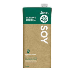 Plant Based Milks Dairy Free: Vitasoy Cafe for Barista Milk Soy 1L