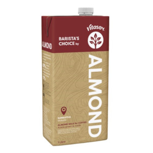 Plant Based Milks Dairy Free: Vitasoy Cafe For Baristas Milk Almond 1l