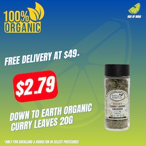 Organic Curry Leaves 20g (Down To Earth)
